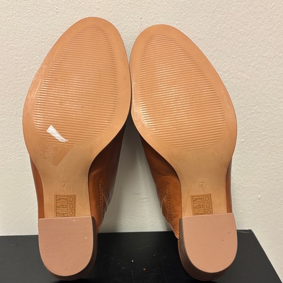 Madewell Harper Mule Tan Leather Loafers.  Brand New shoe and comfortable - Picture 3 of 13